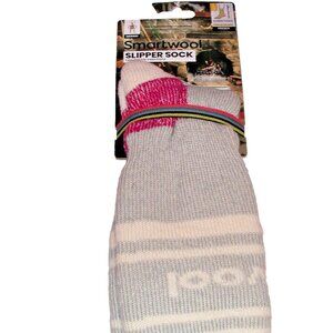 SmartWool Maximum Cushion Tall Crew Unisex Slipper Socks Women's LG Medium Gray